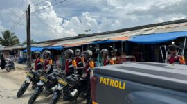 Tim Patroli Operasi Ketupat Anoa 2024 saat melakukan tugas (Foto: Istimewa)