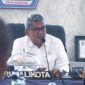 Penjabat (Pj) Wali Kota Kendari Muhammad Yusup saat memimpin rapat (Foto: Istimewa/fnews.id)