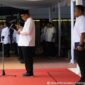Menteri Komunikasi dan Informatika Budi Arie Setiadi saat memimpin apel (Foto: Istimewa)
