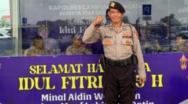 Anggota Polres Lampung Tengah Aiptu Supriyanto  (Foto: Istimewa/fnews.id)
