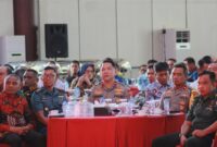Waka Polda Sulawesi Tenggara, Brigjen Pol Dwi Iriyanto, S.I.K., M.Si  saat menghadiri Musrenbang Provinsi Sultra (Foto: Istimewa/fnews.id)
