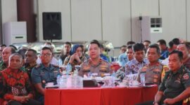 Waka Polda Sulawesi Tenggara, Brigjen Pol Dwi Iriyanto, S.I.K., M.Si  saat menghadiri Musrenbang Provinsi Sultra (Foto: Istimewa/fnews.id)