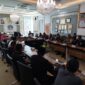Pj. Wali Kota Kendari Muhammad Yusup saat memimpin rapat koordinasi bersama Forkopimda (Foto: Istimewa/FNews.id)