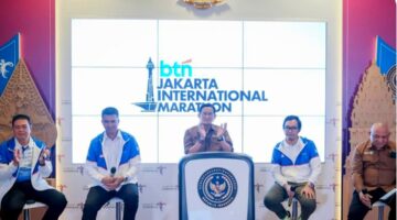BTN Selenggarakan Jakarta Internasional Maraton, Sandiaga Angkat Topi