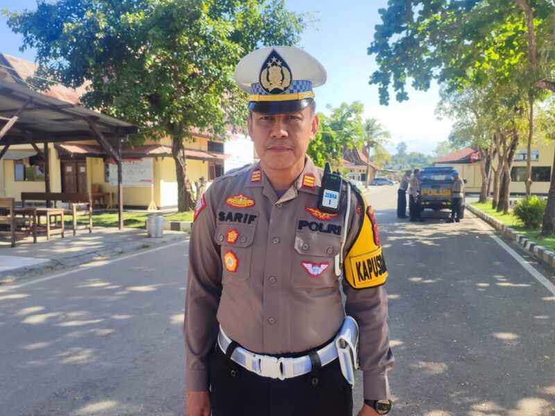 Ajun Komisaris Polisi (AKP) Sarif, SH (Foto: Novrizal R Topa)