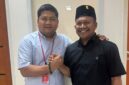 Ketua DPRD Muna, Muhammad Rahim, S.I.Kom (baju hitam) Foto: Dokumen Pribadi Rahim