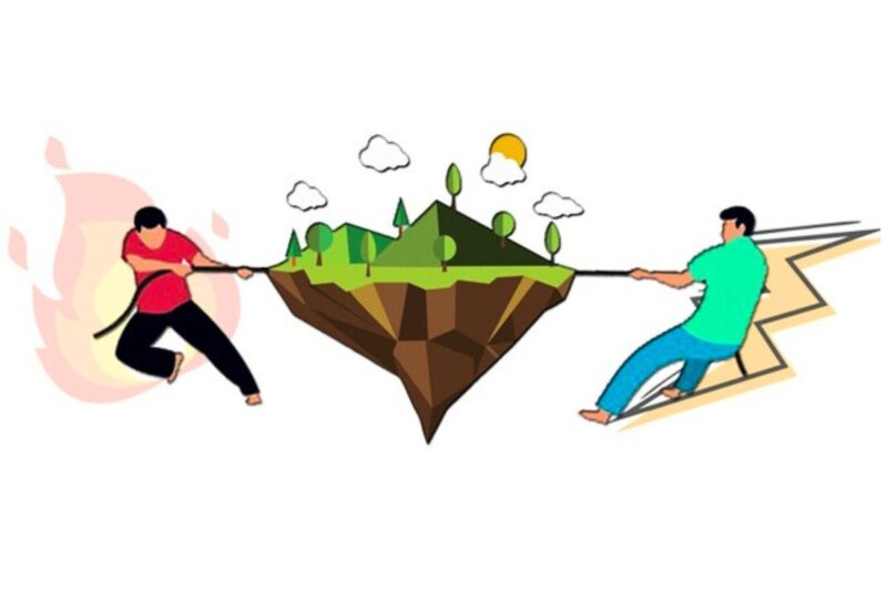 Ilustrasi sengketa tanah warisan