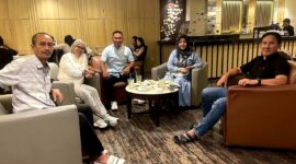 Panitia Musyawarah Besar (Mubes) ke-2. IKA SMAN 4 Kendari saat melakukan rapat persiapan di Kendari (Foto: Istimewa)